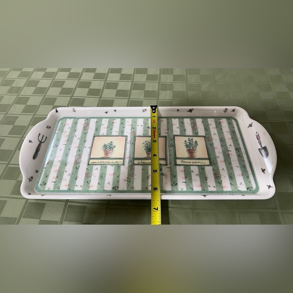 Pfaltzgraff Naturewood 14" Melamine Sandwich Tray - Picture 3 of 5